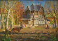 Будкеев М.Я. Дом на улице Ползунова. 1983 Будкеев М.Я. Дом на улице Ползунова. 1983